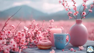 Smooth Jazz Music to Relax ☕ Enjoy Sweet April Jazz in Cozy Spring Morning Ambience to Study & Work