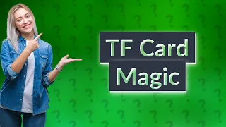 How does a TF card work?