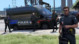 [GTA 5] LES CRS INTERVIENNENT DANS LA CITÉE | LSPDFR #981