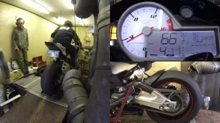 2016 BMW S1000RR STOCK DYNO RUN POWER TEST