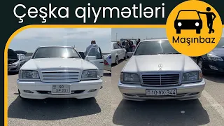 Maşın bazarı W202 Çeşka Mercedes qiymətləri   👉@tajafarov 👈