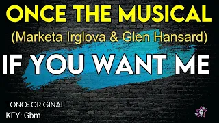 Once (Marketa Irglova & Glen Hansard) - If You Want Me - Karaoke Instrumental