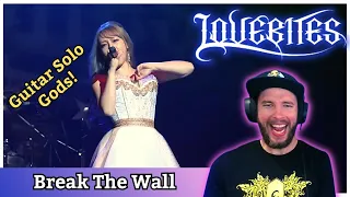 I TAKE IT BACK...BEST METAL BAND EVER..PERIOD! | First Time Reaction to Lovebites - Break The Wall