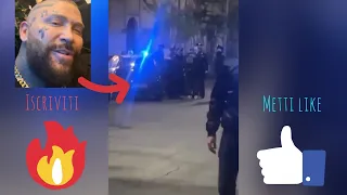 IL BRASILIANO LITIGA CON LA POLIZIA E VIENE ARRESTATO E PORTATO IN CASERMA PER UN ACCERTAMENTO!!