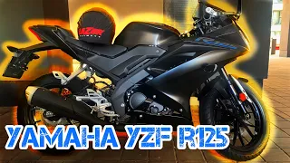 New Yamaha yzf R125 2022! New Model Yamaha YZF Покупка нового мотоцикла из салона, почти R1 R6