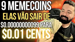 9 CRIPTOMOEDAS MEMES QUE PODEM EXPLODIR E TE TORNAR RICO COM POUCO INVESTIMENTO 2023.