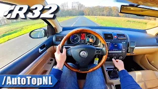 VW Golf R32 MK5 3.2 VR6 *MANUAL* POV Test Drive by AutoTopNL