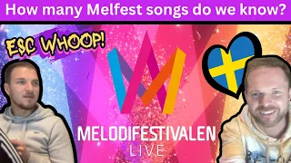 Melodifestivalen Challenge! | Sweden in Eurovision - Eurovision National Finals | Esc Whoop! Ep. 9