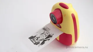 Печать снимков с фотоаппарата моментальной печати Print Camera