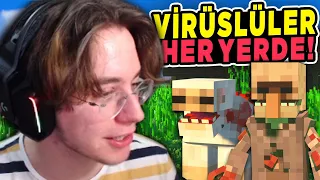 Virüslü Minecraft | Virüsler Her Yere Çoktan Yayılmış Bölüm 3