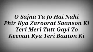 LYRICS Teri Ho Gayi Song - Tara VS Bilal