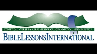 Acts 20:17 - 21:16   Welcome to “You Can Understand the Bible” with Dr. Bob Utley