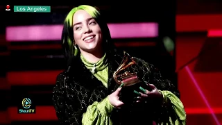 Billie Eilish wins top Grammy Awards