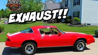 Review: 1979 Camaro Z28 SHOW CAR 4 SPEED EXHAUST