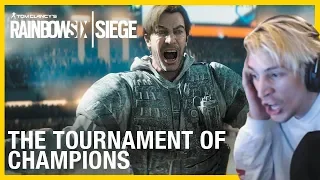 xQc reacts to Rainbow Six Siege: The Tournament of Champions - Six Invitational 2020 (with chat)