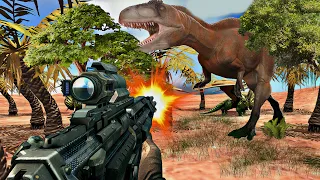 Dinosaur Hunter 3D Android Gameplay | Real Dino Hunt