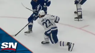 Matthew Knies Scores First Regular Season Goals As Maple Leafs Storm Back Late