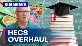 Calls for urgent overhaul of Australia's HECS system | 9 News Australia