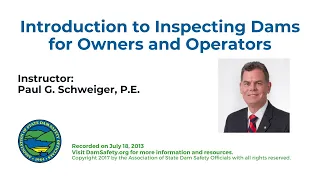 Introduction to Inspecting Dams for Owners and Operators-2013