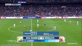 La Liga 30 10 2013 - Real Madrid vs Sevilla - HD - Full Match - 2ND - Rusian Commentary