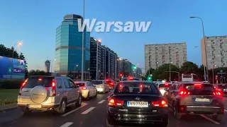 Amazing Road Timelapse from Krakow to Warsaw. Highway Hyperlapse Poland. S7 Motorway