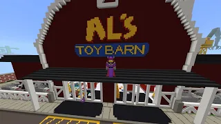 Minecraft Toy Story Mashup World Tour - Toy Story 2 (Al's Toy Barn + Zurg's Secret Lair)