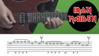 Iron Maiden - The Trooper - Guitar Solo Lesson, with Tabs!