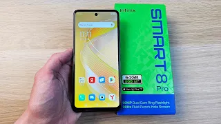 INFINIX SMART 8 PRO - ДЕШЕВЫЙ И ПРОСТОЙ, НО ПОЛЬЗОВАТЬСЯ МОЖНО!