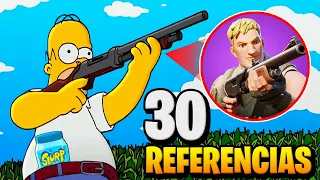 30 REFERENCIAS A FORTNITE EN PELICULAS Y SERIES