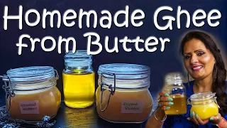 Easy homemade Ghee from Butter