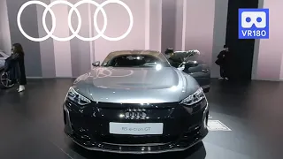 3D 180VR 4K Audi RS E-tron GT Elctric Car 😜😜 VR Dream Car