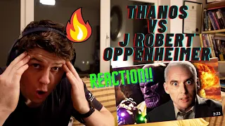 THANOS VS J ROBERT OPPENHEIMER. EPIC RAP BATTLES OF HISTORY ((IRISH GUY REACTION!))