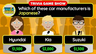 👉 Today's Best GENERAL KNOWLEDGE Daily Trivia Quiz - Unique Game Show Format | Mar. 29, 2024