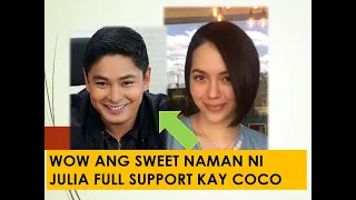 JULIA MONTES WALANG KYEMENG NAGPAKITA NG SUPORTA SA RUMORED BF NITO NA SI COCO MARTIN