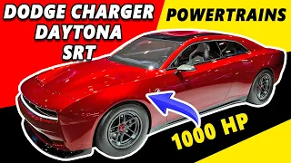 Dodge eMuscle gets 1000 horsepower | Dodge Charger SRT Daytona EV Powertrains Revealed