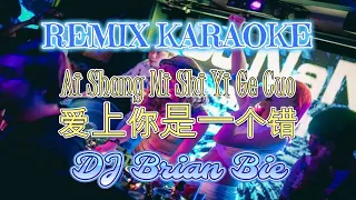 Remix Karaoke || No Vocal || Ai Shang Ni Shi Yi Ge Cuo - 爱上你是一个错 || By Dj Brian Bie