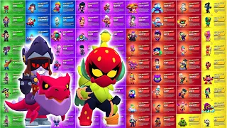 All 80 Brawlers Unlock Animation Draco Lily Brawl Stars