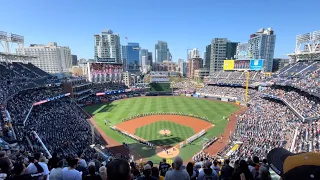 Petco park San Diego Padres Stadium 10 minutes walking all sections - opening weekend 2022