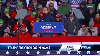 Article lists Gov. Reynolds as possible Trump running mate