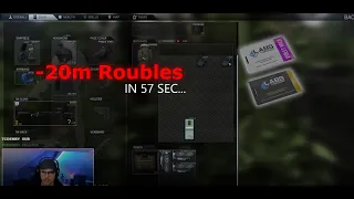 How to lose 20 MILLION roubles in 57 sec