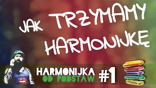 [HARMONICA FOR BEGINNERS] LESSON #1 - Holding a harmonica, first sounds, playing chords, train