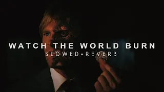 The Dark Knight - Watch The World Burn (Slowed + Reverb)