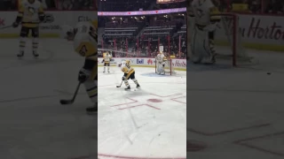 Sidney Crosby warm up @ Senators Game