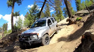 Hackett gulch rock climb RZRs, XJs, and Xterra