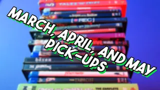 March, April, May Horror Movies and More Haul