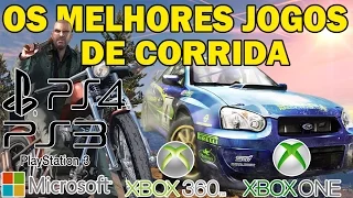 OS MELHORES JOGOS DE CORRIDA - XONE - PS4 - X360 - PS3