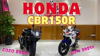 Cặp Honda siu lướt: cbr150 2020 odo1k(3x)+cbr150 2014 odo7k(3x)-thi moto thủ đức