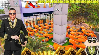 Franklin and Shinchan Open 3 NEW BILLIONAIRE CAR Showroom In GTA5 (PART4) SumitOP