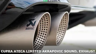 Cupra Ateca Limited Akrapovic Exhaust, Acceleration, Drag Race, launch control 2020 Carolewski