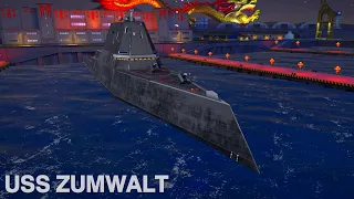 Akhirnya kebeli juga USS ZUMWALT - MODERN WARSHIP